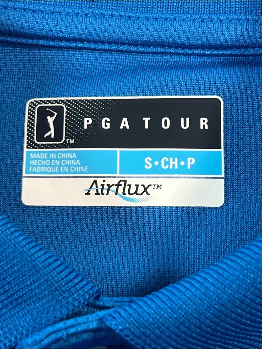 Stormtech Azure Blue Sirocco Sports Polo Mens Size Small